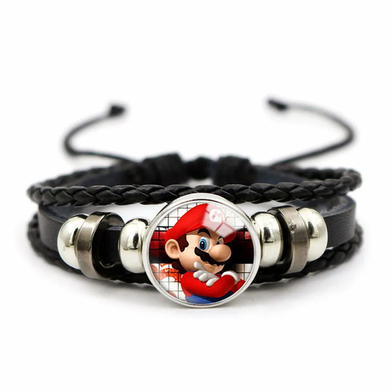 Аксессуары для ювелирных изделий в подарок браслет с ярким рисунком Супер Марио