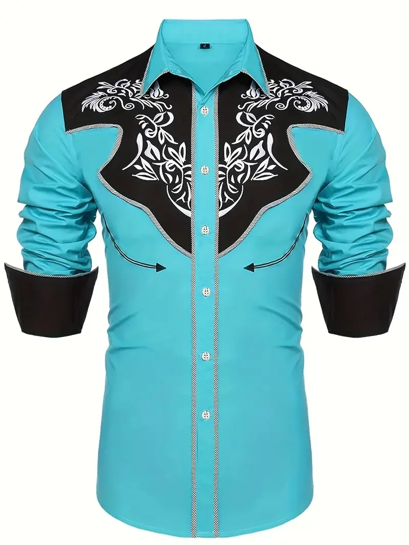 Мужская рубашка в этническом стиле