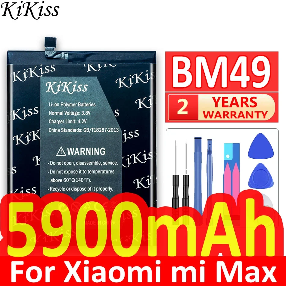 Аккумулятор KiKiss BM3K BM51 BM50 BM49 для Xiaomi mi Mix 3/Mix3/Max 3/Max3/Max 2/Max2/Max 1/Max1 батареи аккумулятор