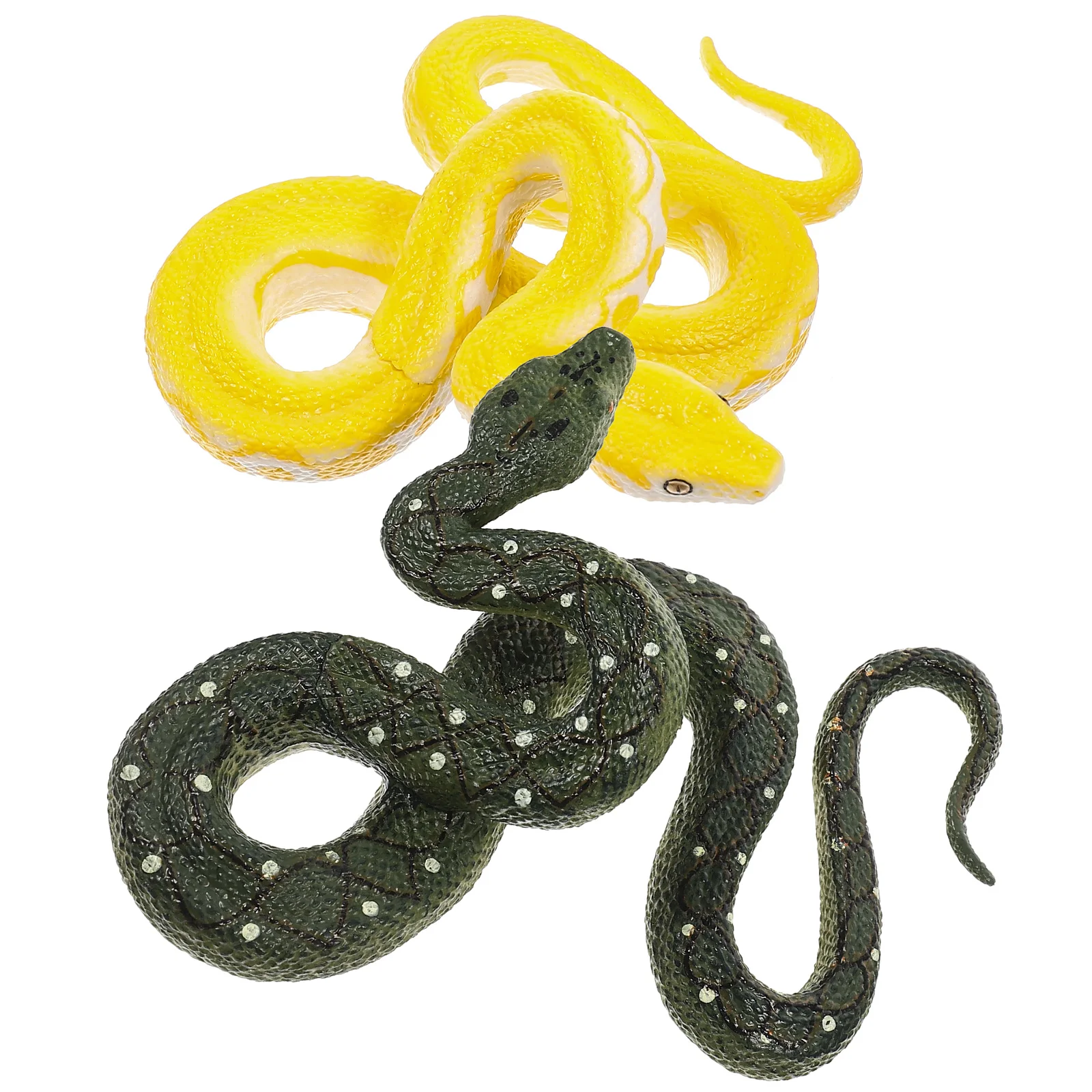 

Golden Python Model Simulation Animal Figure Lifelike Toys Statue Realistic Models Small Decoration Figures Fake