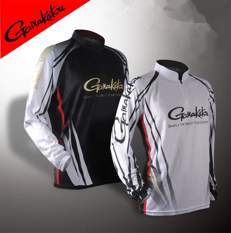 

New Arrive Gama Fishing Long Sleeve Clothes Anti-UV Sunscreen Breathable Quick Dry Outdoors Sports Summer Fishing Clothing