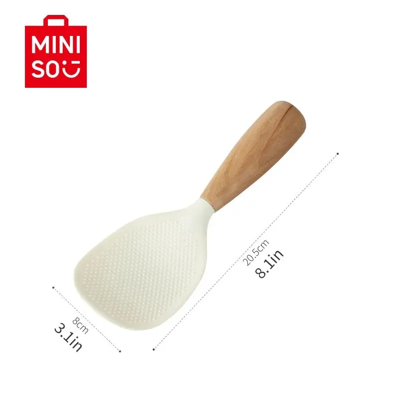 nie oparzeniową szpatułkę z gumy silikonowej Miniso do zestawów narzędzi kuchennych idealna użytku domowego