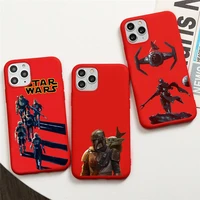 star wars yoda phone case for iphone 13 12 11 pro max mini xs 8 7 6 6s plus x se 2020 xr red cover