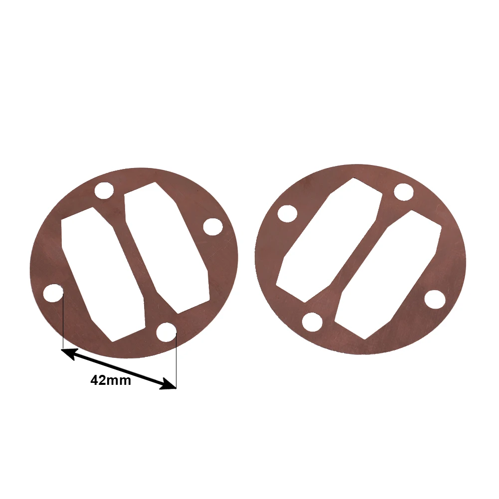 

Air Compressor Cylinder Head Base Valve Plate Gaskets Washers Copper Pad 51 65 For Oil Free/Oil Machine Air Compressor Parts