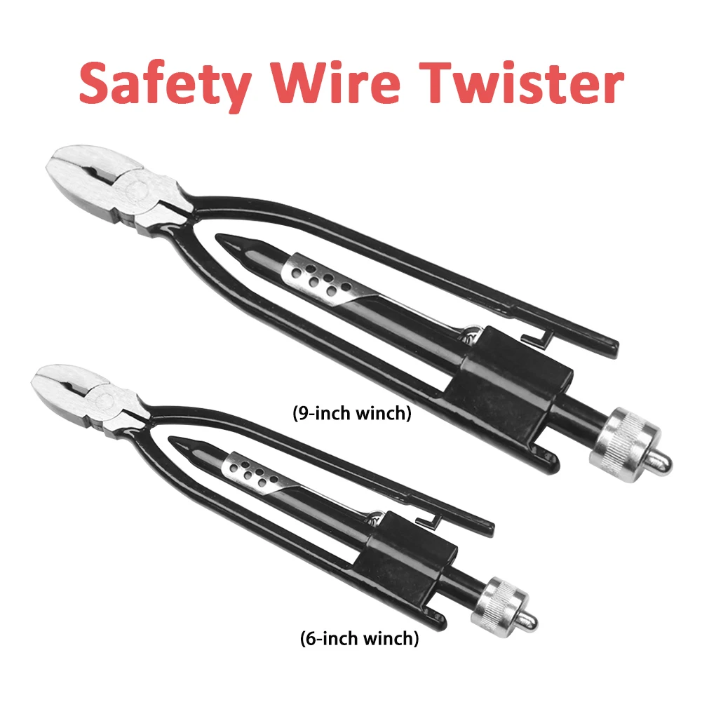 

Плоскогубцы 6/9 дюйма, инструмент для скручивания замка, плоскогубцы для скручивания проводов из углеродистой стали для авиационных автомобилей, Гоночное оборудование, Прочный инструмент