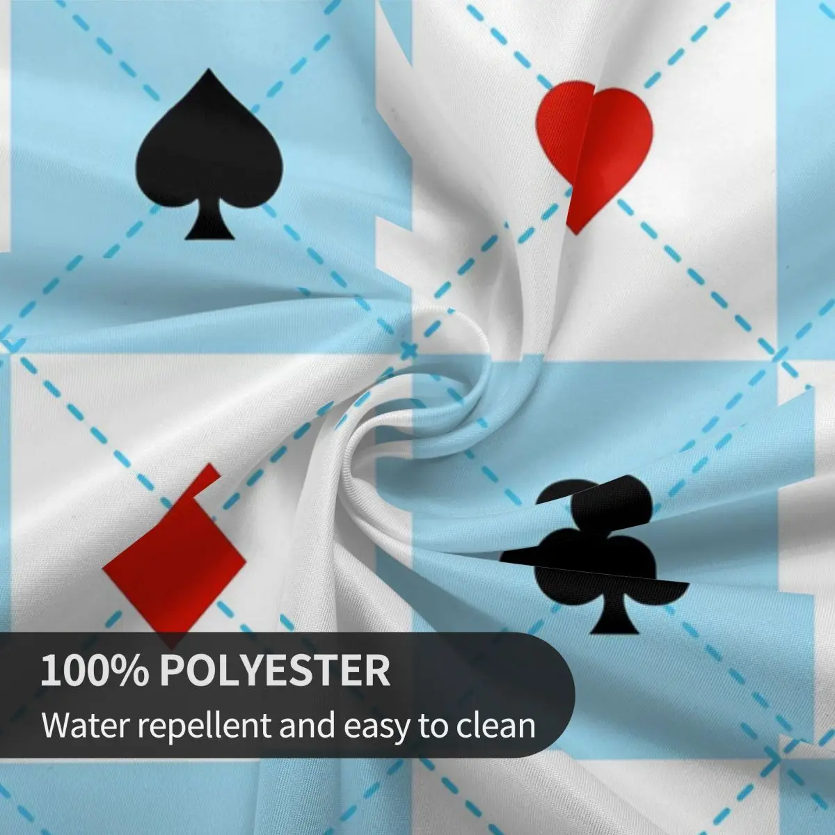 Женская скатерть в синюю и белую клетку свадебная из полиэстера современная