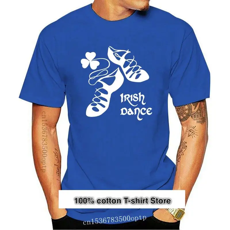 

Camiseta de baile irlandes para hombre, camiseta