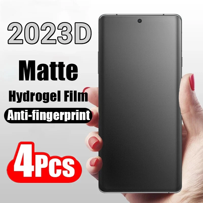 2023D Matte Hydrogel Film for Samsung S21 S22 Ultra S20 FE S8 S10 S9 Plus Screen Protector for Galaxy Note 20 Ultra 9 8 S22 Plus