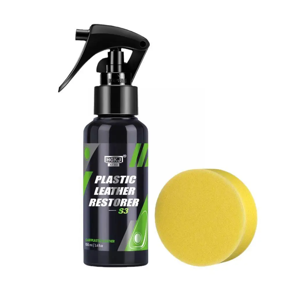 

HGKJ-AUTO-S3 средство для восстановления пластмассовой кожи с защитой от внешнего загрязнения, окисления, автомобильная Чистящая губка, удаление внутренней T4Q4