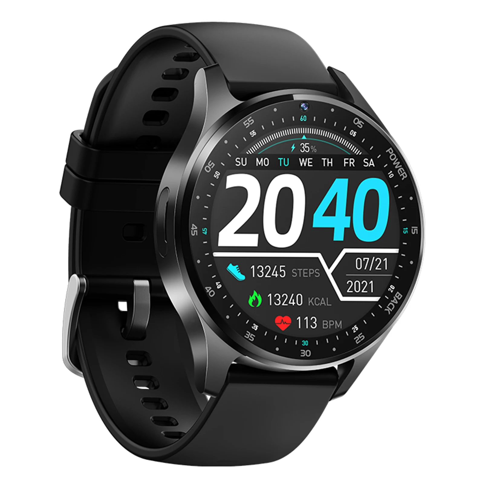 

Waterproof Smartwatch Wireless Activity Tracker Touch Screen Fitness Tracker With Heart Rate Monitor Blood Oxygen IP68