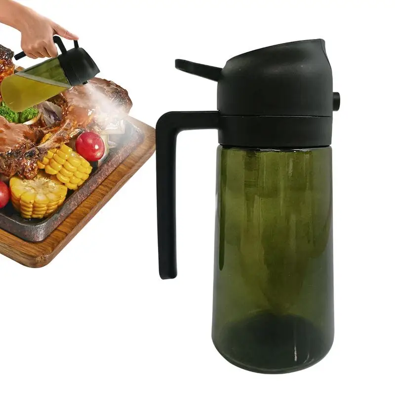 470 мл распылитель масла кухонный 2-в-1 дозатор для приготовления пищи испаритель