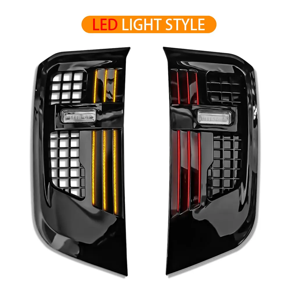 

2x для Land Rover Defender 2020, детали, боковая вентиляционная решетка, тюнинг автомобильных автозапчастей, тюнинг боковых вентиляционных отверстий, решетка