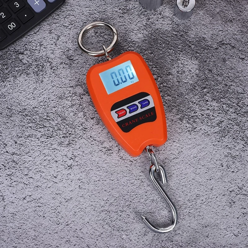 

Цифровые подвесные весы с крючком, 200 кг/50 г