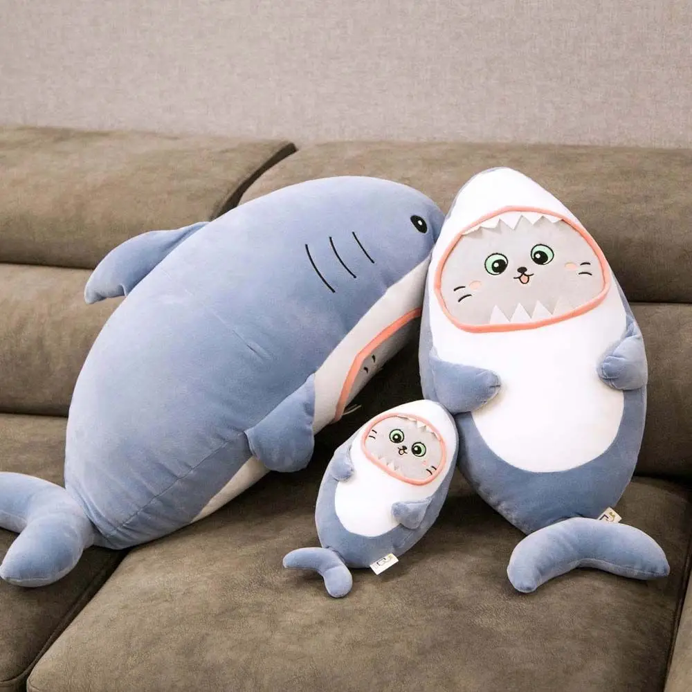 

28cm Cute Shark Home Decoration Animal Dolls Plush Pillow Shark Plush Toys Plush Doll Plush Animal Toy Stuffed Toys