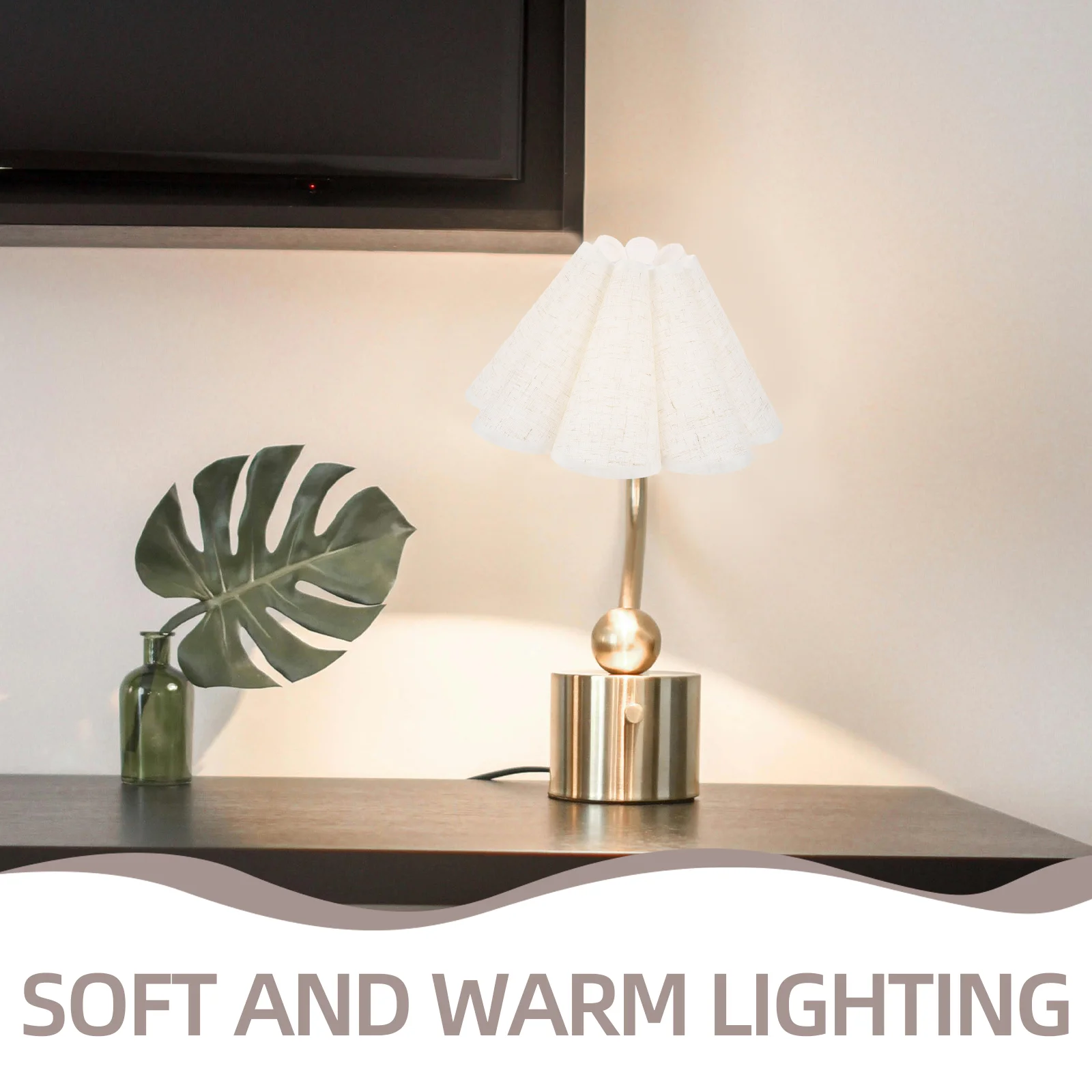 Искусственный лепесток бытовой абажур подвеска настольный ретро-декор в