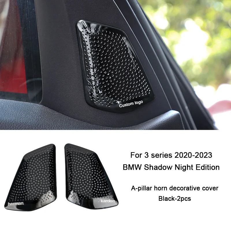 

Для BMW 3 серии G20 2020 2021 2022 2023 автомобильный динамик на стойке, пылезащитный чехол, чехол для твитера, звуковой сигнал, авто аксессуары для интерьера