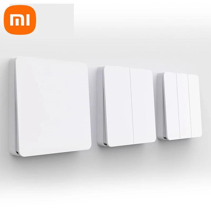 

Умный переключатель Xiaomi Mijia Xiao Ai, голосовое управление через приложение, Bluetooth переключатель, интеллектуальное соединение, OTA обновленный пе...