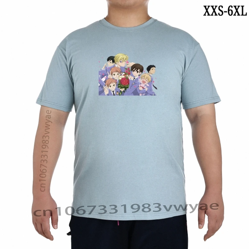 

Женская футболка с круглым вырезом TXXK Ouran для старшей школы
