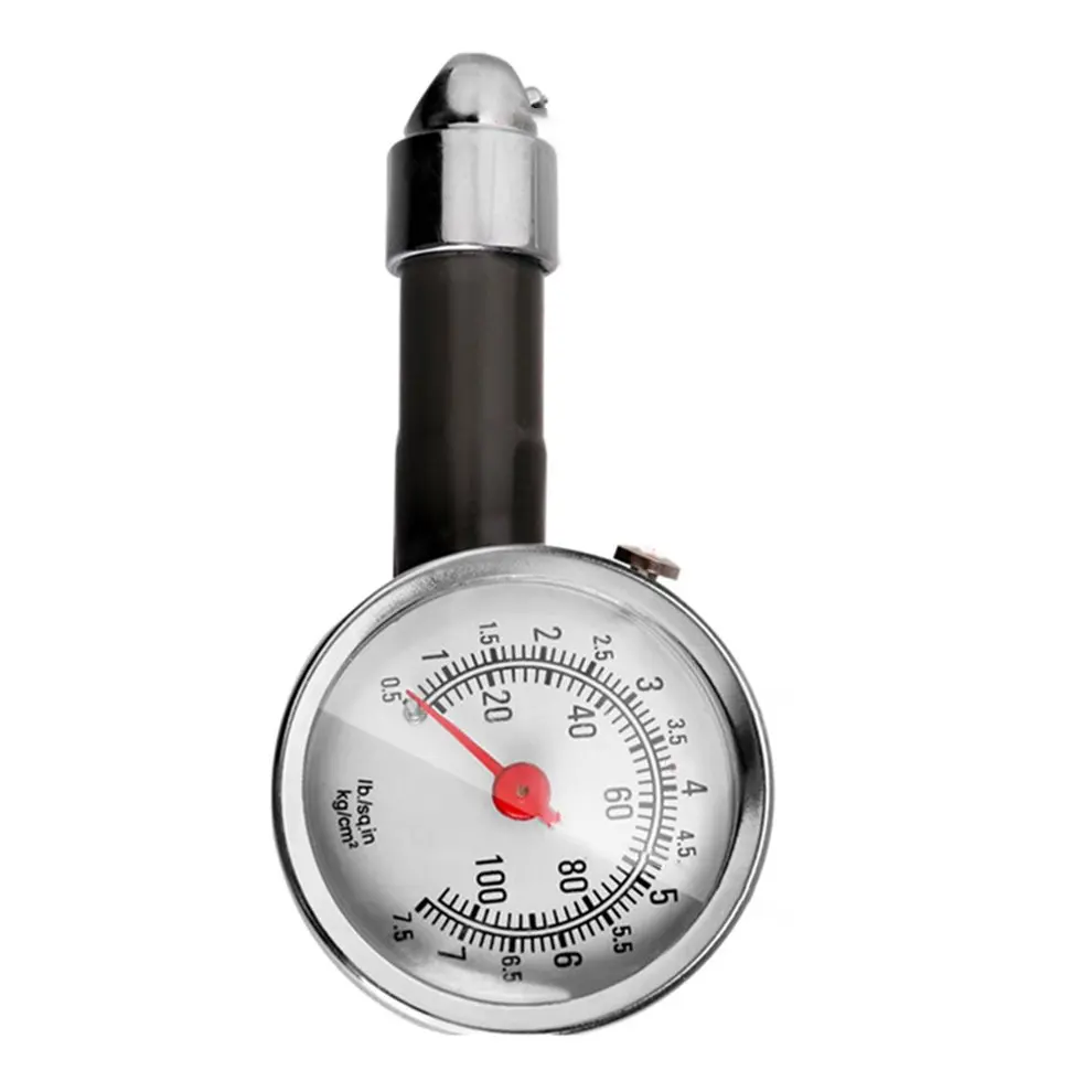 

Compact Size Car Truck Air Tire Pressure Gauge Dial Meter Universal Vehicle Tyre Pressure Tester Monitoring Tool