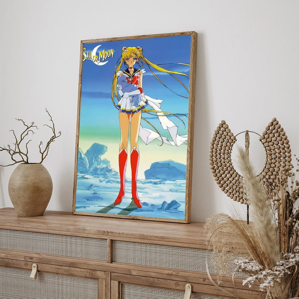 Самоклеящийся Художественный Постер T-Tsuking U-Usagi Современный Стиль Белая Бумага С