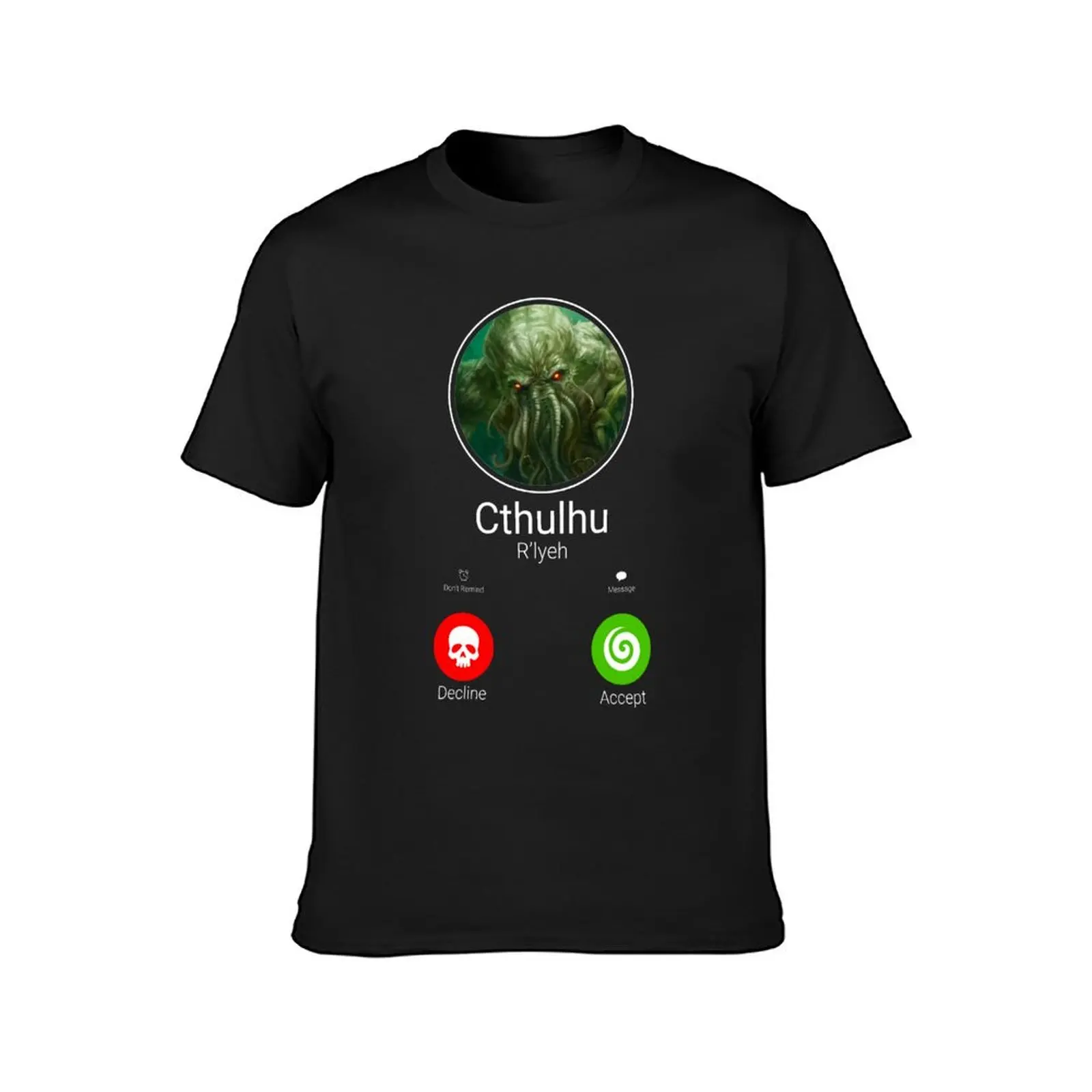 Футболка Call Of Cthulhu винтажные футболки эстетическая одежда футболка с коротким