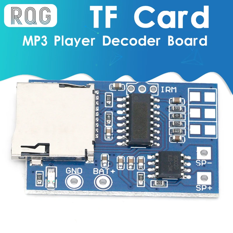1PCS GPD2846A TF Card MP3 Decoder Board 2W Amplifier Module for Arduino GM Power Supply Module