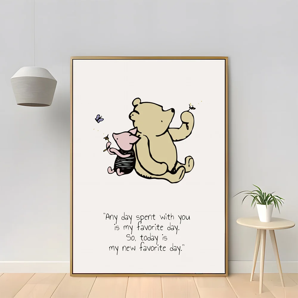 

MINISO Disney Винни-Пух Тигрушка Постер на холсте