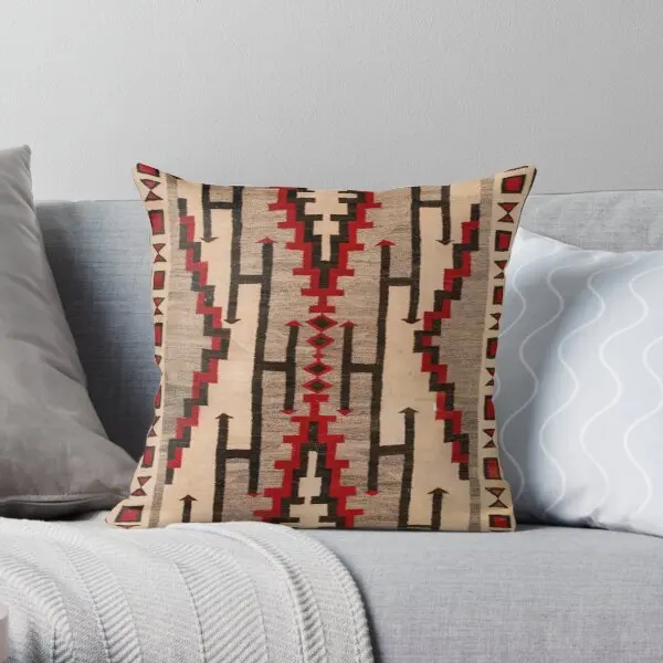 1925 Navajo Indian Tapestry  Printing Throw Pillow Cover Sofa Square Case Bed Soft Fashion Decor Throw Hotel Pillows not include