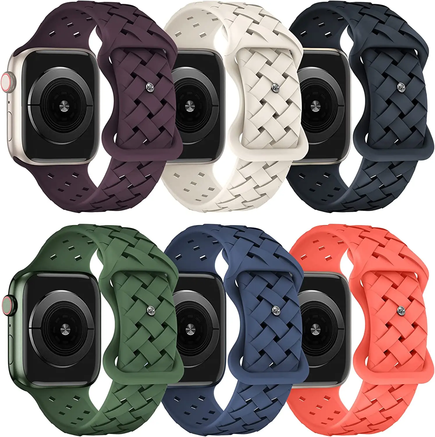 

Ремешок силиконовый для apple watch series 7/8, браслет для iwatch Series 3 4 5 6 SE Ultra 49 мм, 45 мм 41 мм 44 мм 40 мм 42 мм 38 мм