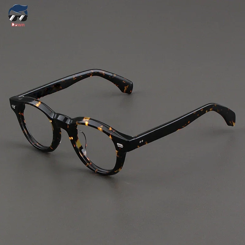 Ретро ручной работы из ацетата новая волокнистая оправа для очков мужские