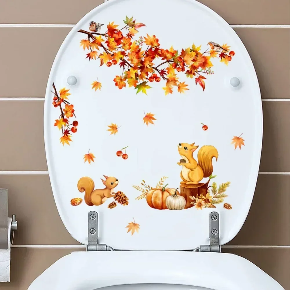 Наклейки На Стену С Золотыми Листьями 30x30 См Декоративные Самоклеящиеся ПВХ Clen