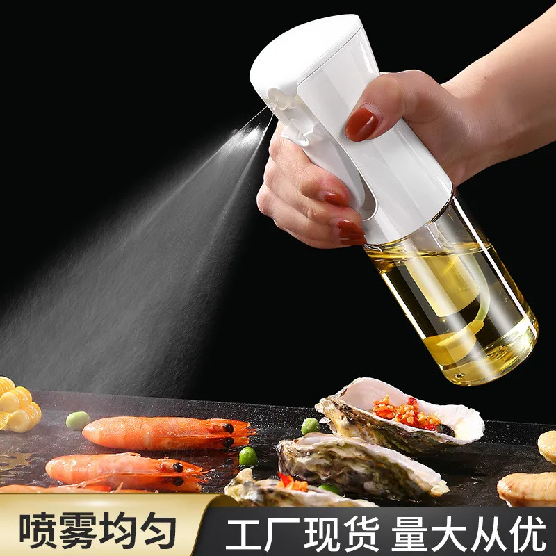 

2022 New High-Pressure Oil Spray Pot Household Spray Plastic Oil Control Pot Kitchen Air Fryer Atomized Oil Spray Bottle