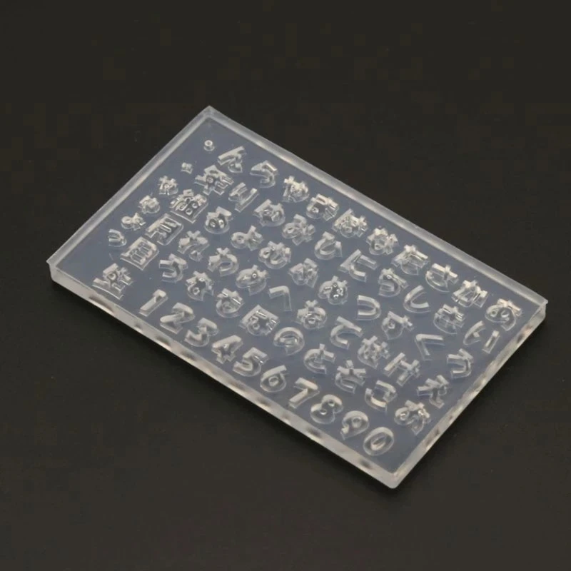 

3D силиконовая форма для японского алфавита, форма для резьбы по искусству ногтей, форма для DIY дизайна ногтей, декор
