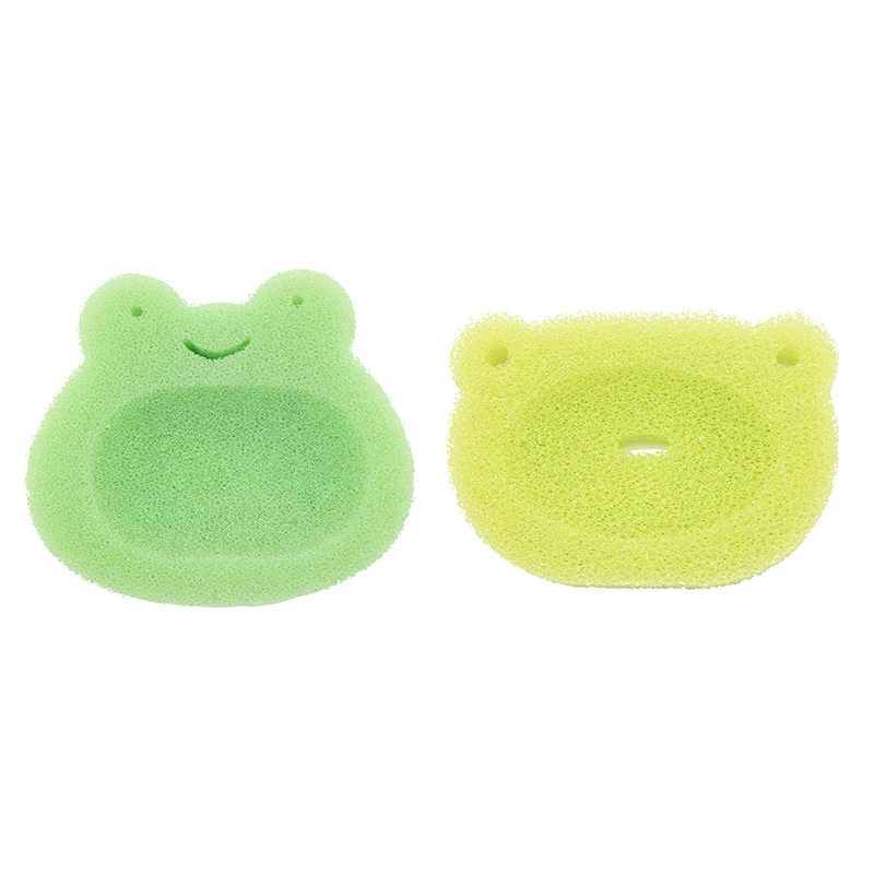 

1PC Cartoon Sponge Soap Dish Plate Bathroom Kit Soap Holder Quick Dry Sponge Soap Box Kitchen Bathroom Clean Tool Random Color
