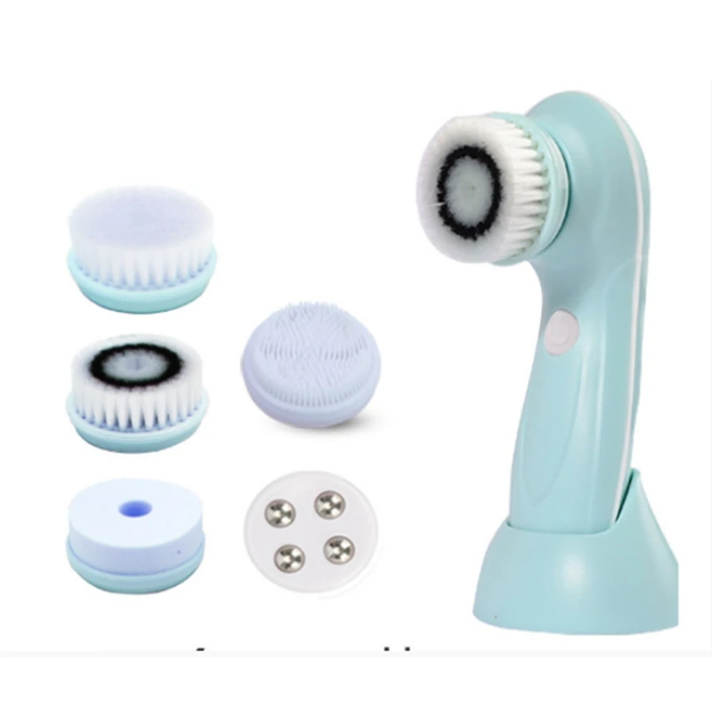 

Ultrasonic Cleaner Electric Cleansing Brush Face Massagers Sonic Rotating Cleansing Brush Remove Blackheads Tool