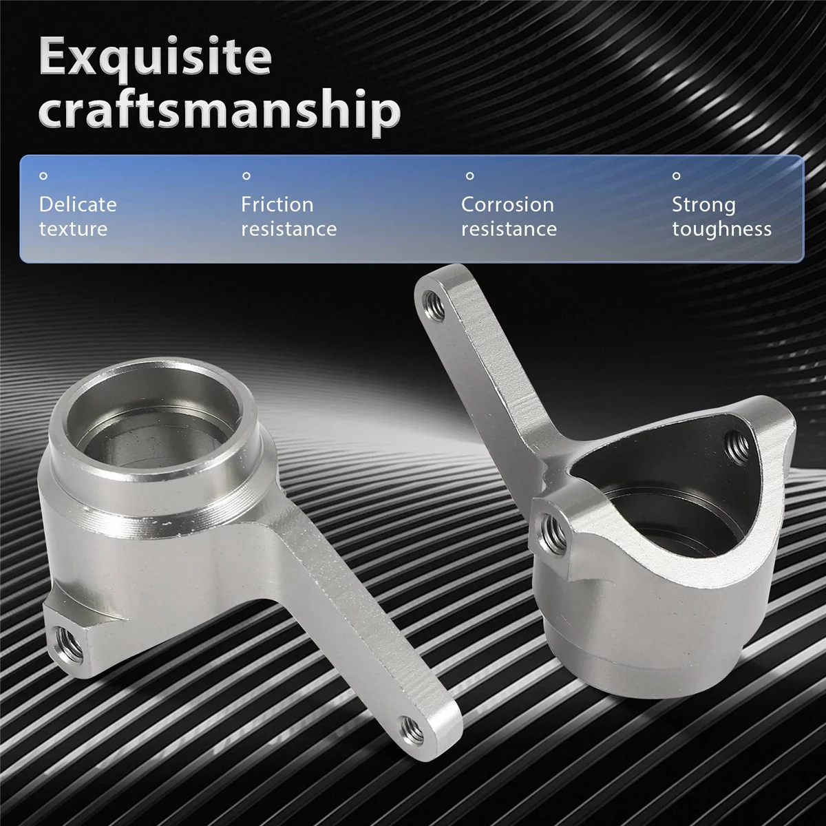 Металлическая передняя чашка рулевого управления 8052 для 1/8 ZD Racing 08423 08425 08426 08427 9020