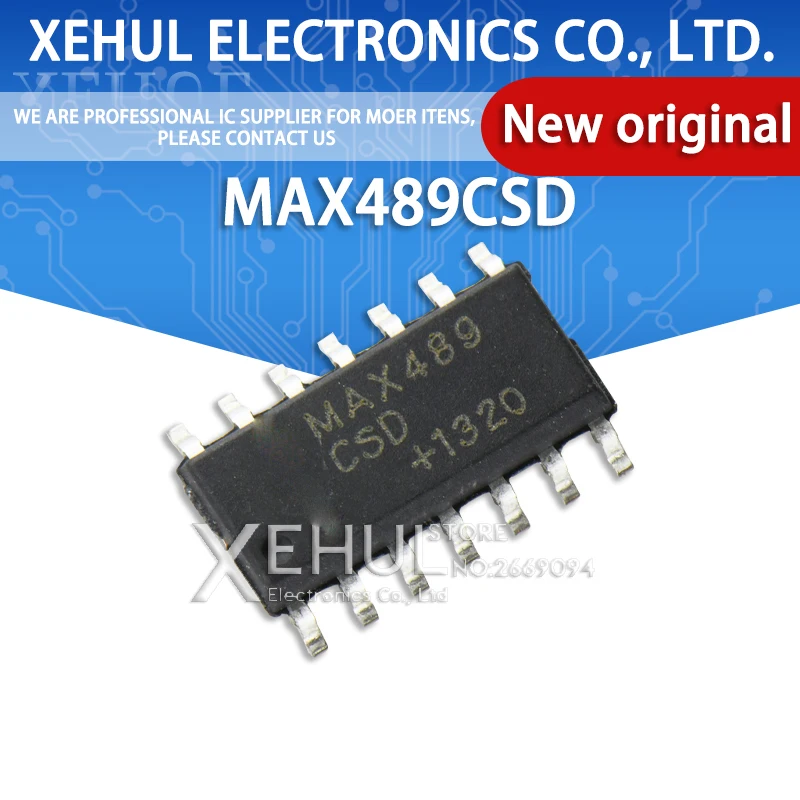 10/20/50/100 шт. MAX489CSD MAX489ESD MAX489 Bus патч для приемопередатчика SOP-14 новый бренд