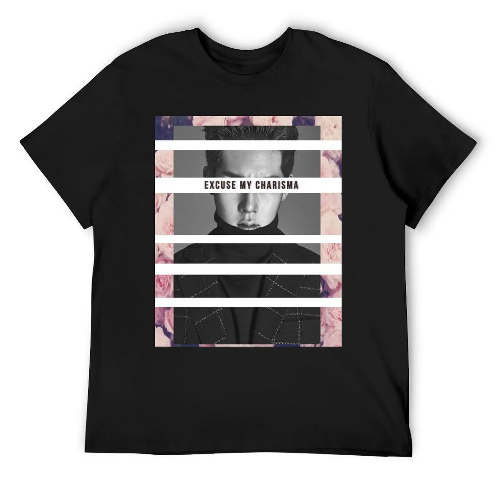 Футболка EXCUSE MY CHARISMA одежда в стиле хиппи черная футболка большого размера с