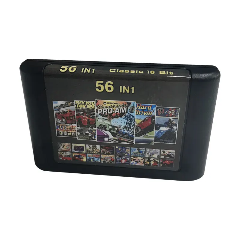 

Игровой картридж MD 56 в 1 для 16-битной игровой консоли