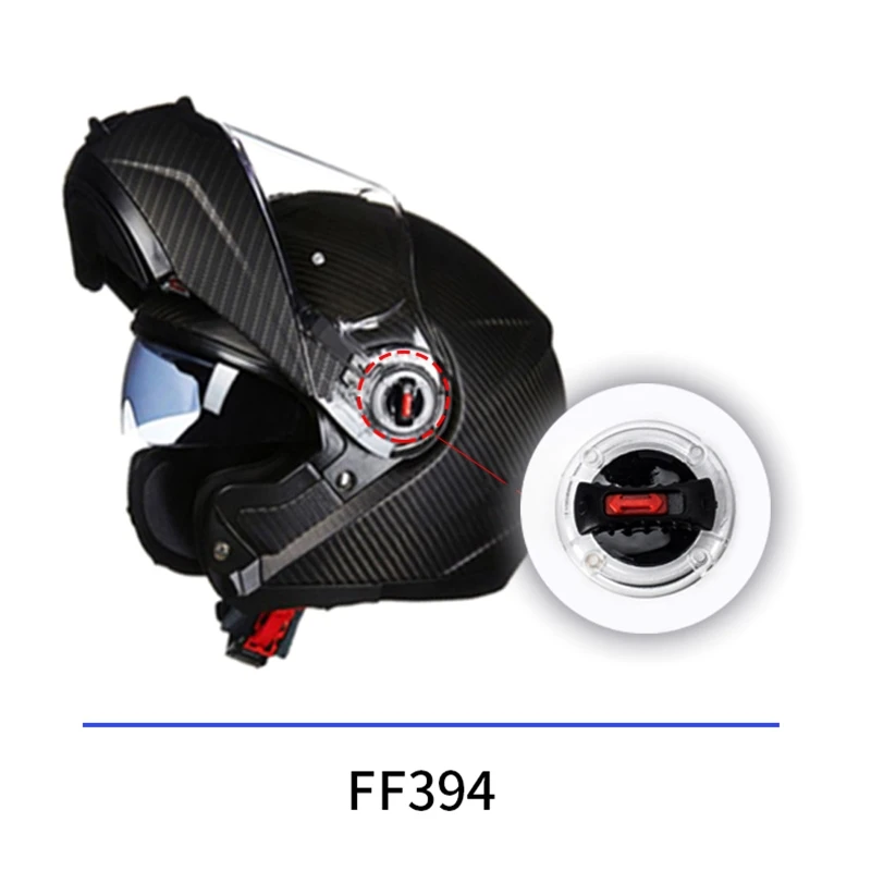 2 шт. козырек для мотоциклетных шлемов замок линз FF370/358/386/394/325/396
