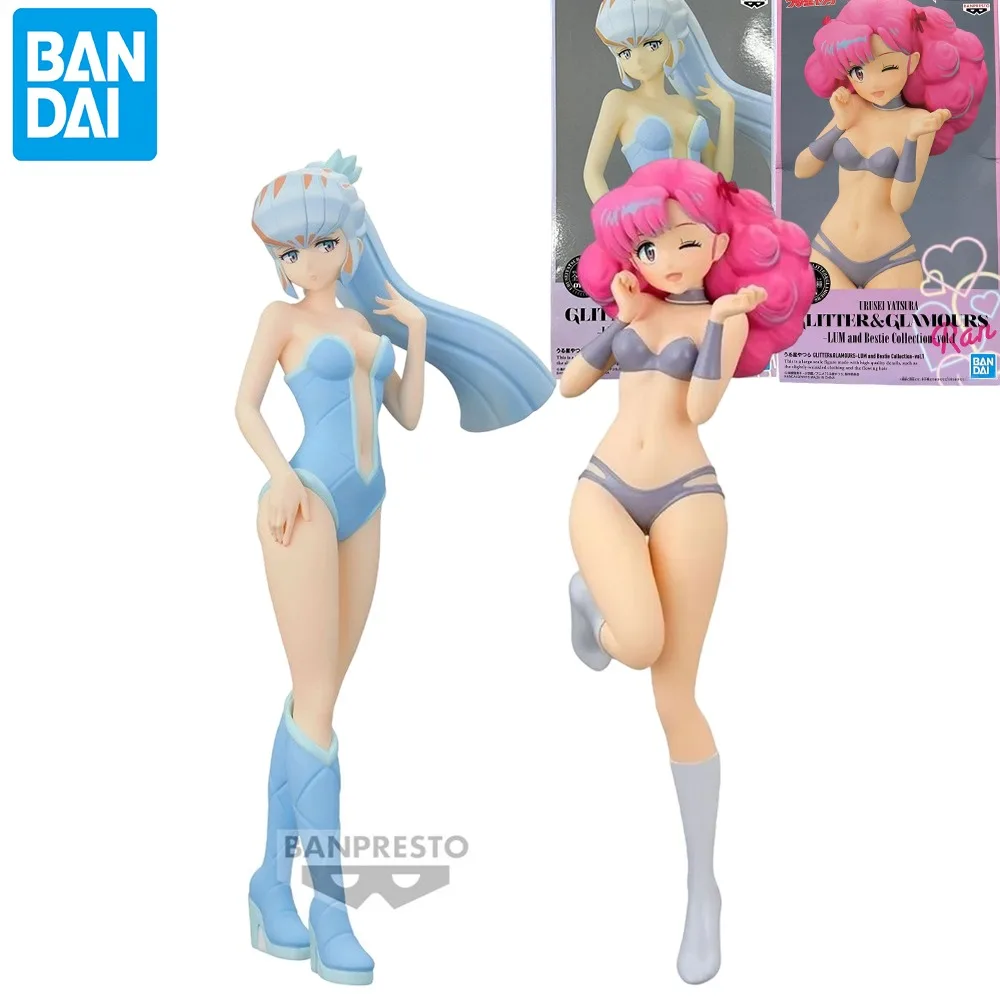 Фото Оригинальная коллекция Bandai SHF Urusei Yatsura GLITTER&GLAMOURS LUM and Bestie-Ran&Oyuki-аниме-фигурки, подарок на день рождения №1