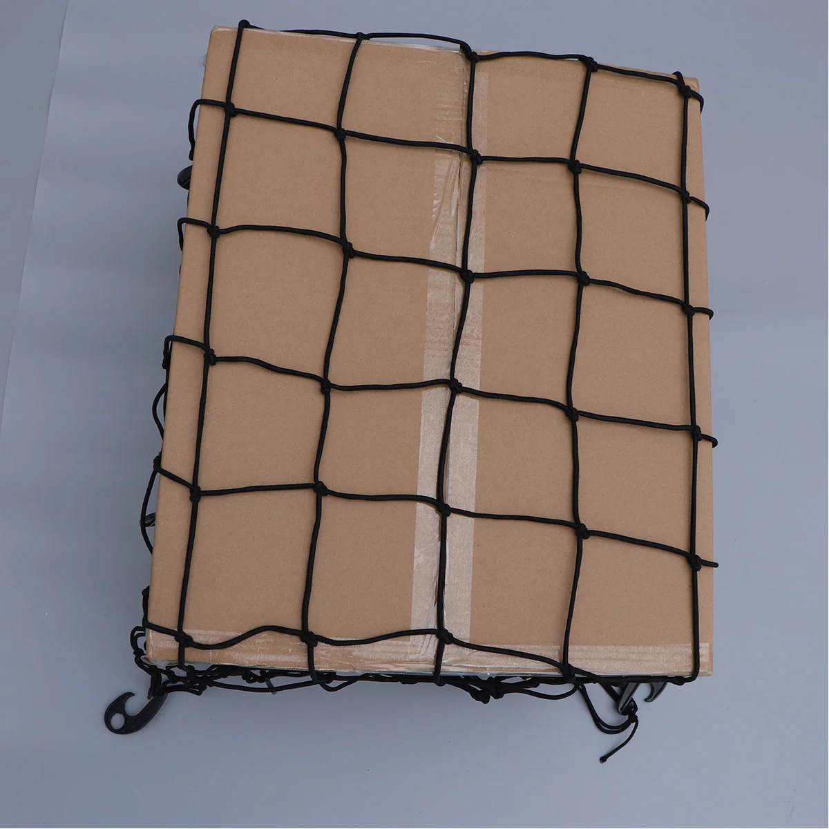 

1pc Car Roof Net Automobile Roof Luggage Net Safety Net Low Profile Rack Suitcase Net Hook-Belt(Black)120x90cm