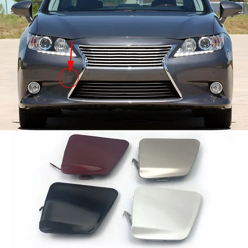 

For Lexus ES250 ES300h ES350 2013 2014 Car Front Bumper Tow Hook Cover Trailer Eye Cap Lid