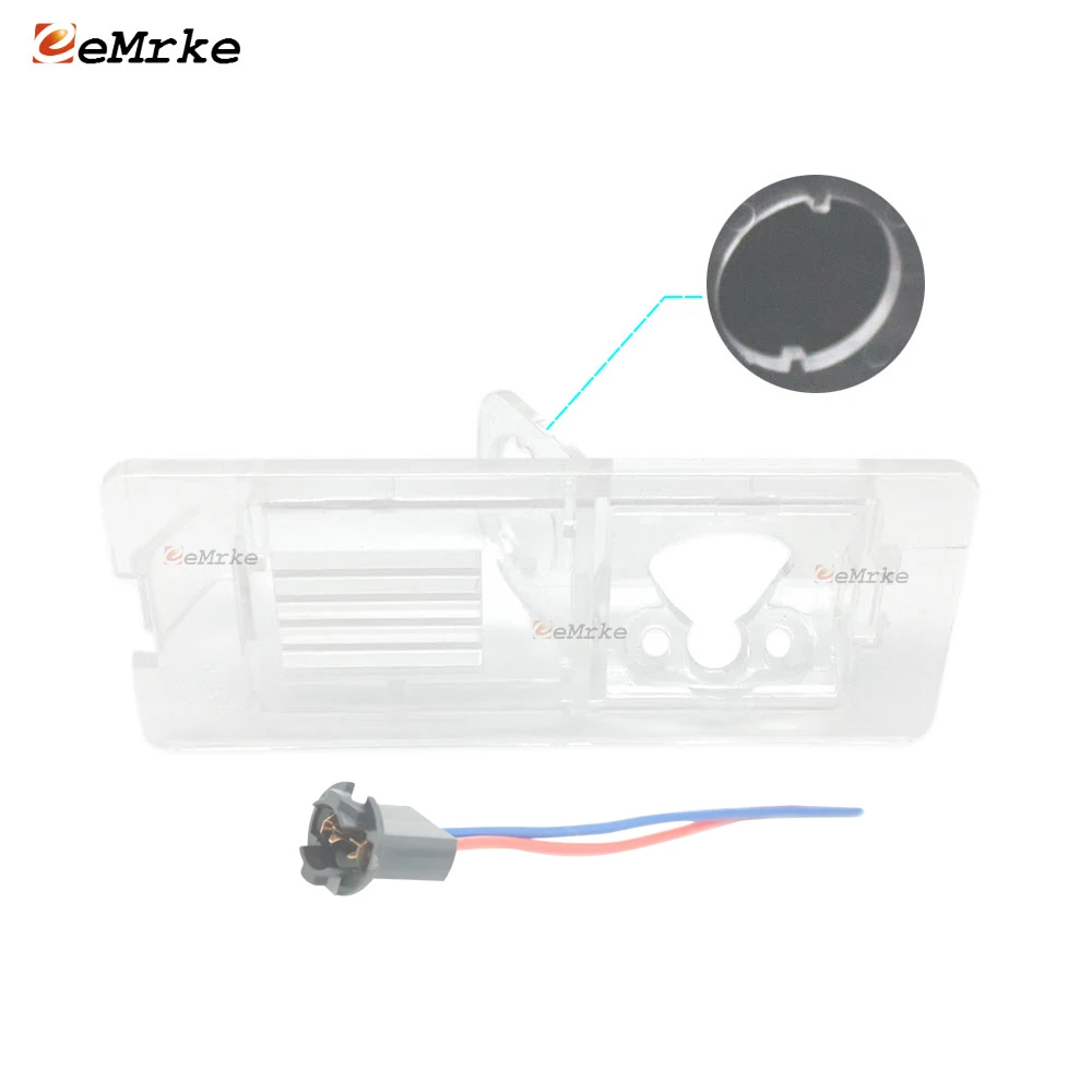 EEMRKE для Renault Fluence Z.E. Кронштейн для автомобильной камеры заднего вида, Освещение номерного знака