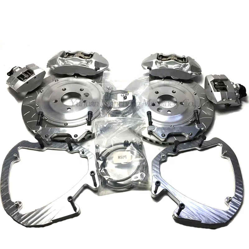 

PSP Tuning Auto GT4 Car Modified Aluminum Electronic Handbrake Racing 4 Port Big Brake Kits Sports Brake Caliper