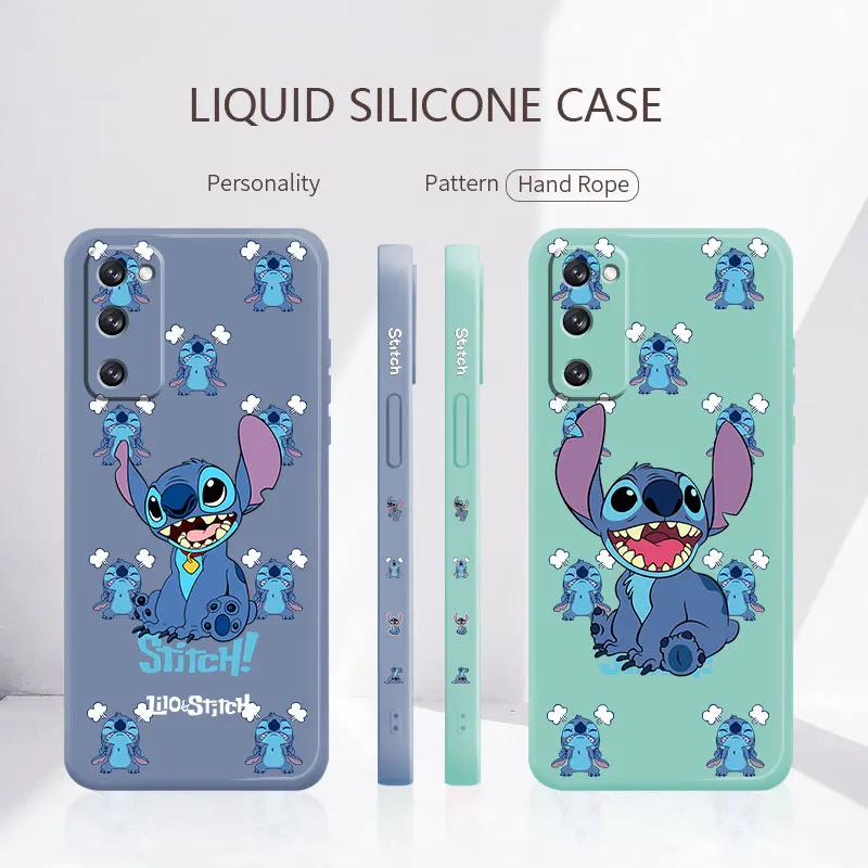 

Origin Stitch Luxury Liquid Candy Color Case For Samsung Galaxy S22 S21 S20 Ultra FE S10 S9 S8 Plus S10e Note 20 10 Lite Fundas