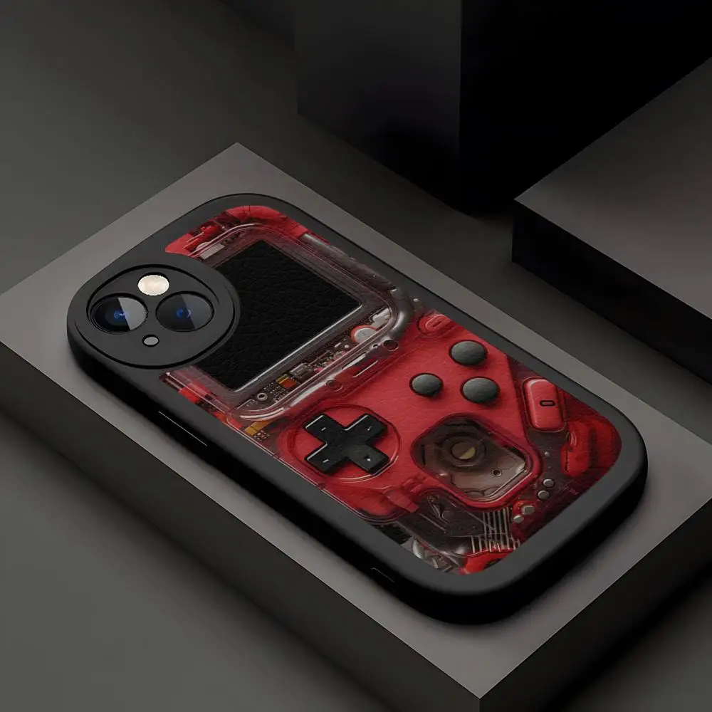 Чехол для телефона Gameboy Boy Game из овечьей кожи Iphone 12 Pro Max 15 14 11 Mini X Xr Xs 8 7 Puls Se