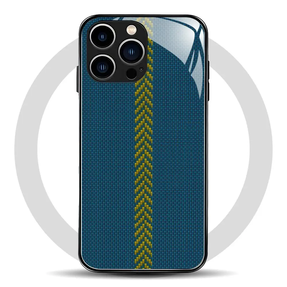 Фото Чехол PITAKA PITAKA для iPhone 17 Air 16 e 15 14 13 12 11 Plus Mini Pro Max, стеклянный магнитный чехол №5