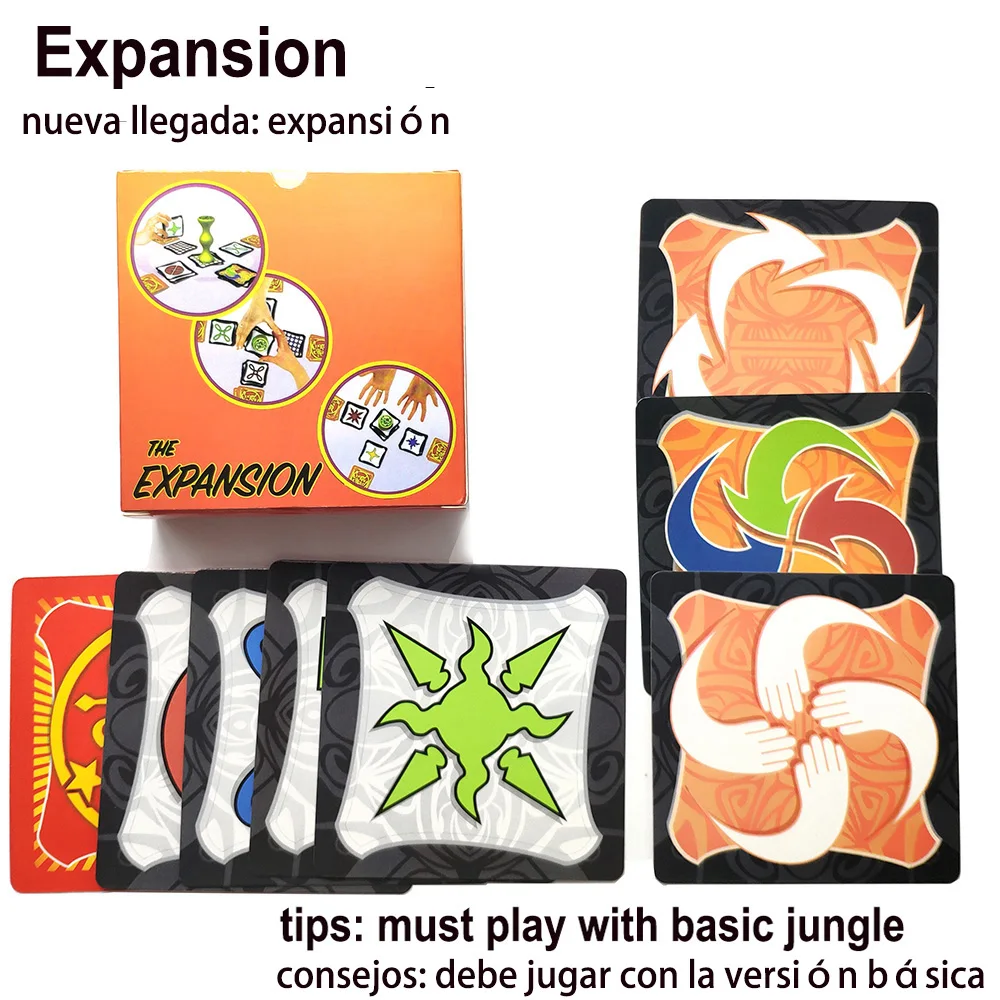 Настольная игра в джунгли коричневые деревянные маркеры игрушки для детей