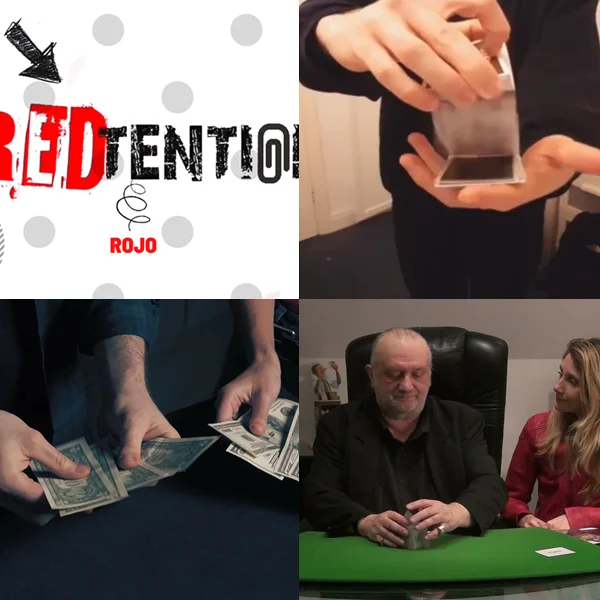 

REDtention от красный, изменение дрожания от Ollie Mealing, короткое изменение плюс от Хуана Пабло, Shot Glass от Dominque duviвье, волшебные трюки